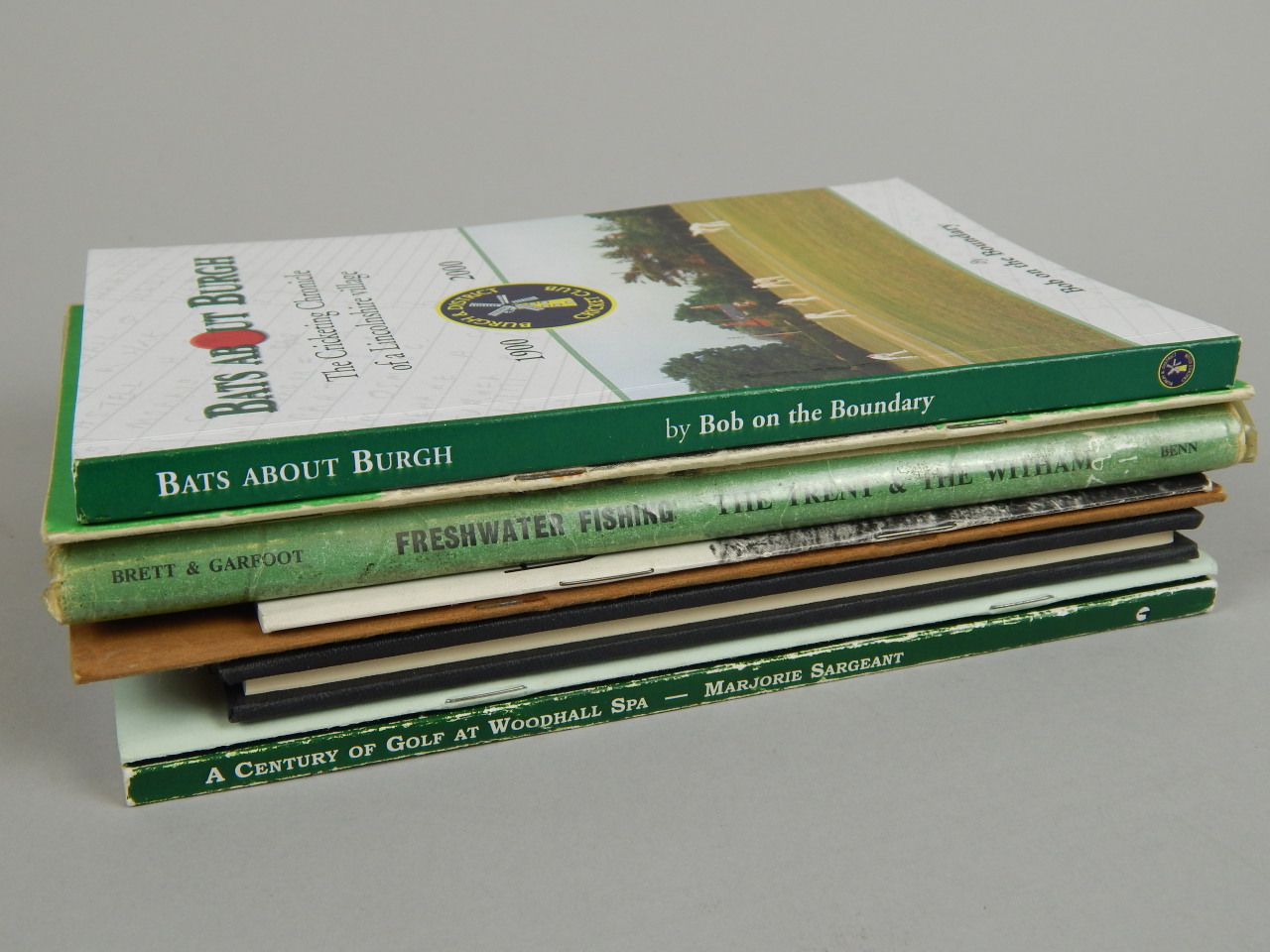 Appraisal: Sport - Eight small volumes about cock fighting angling and