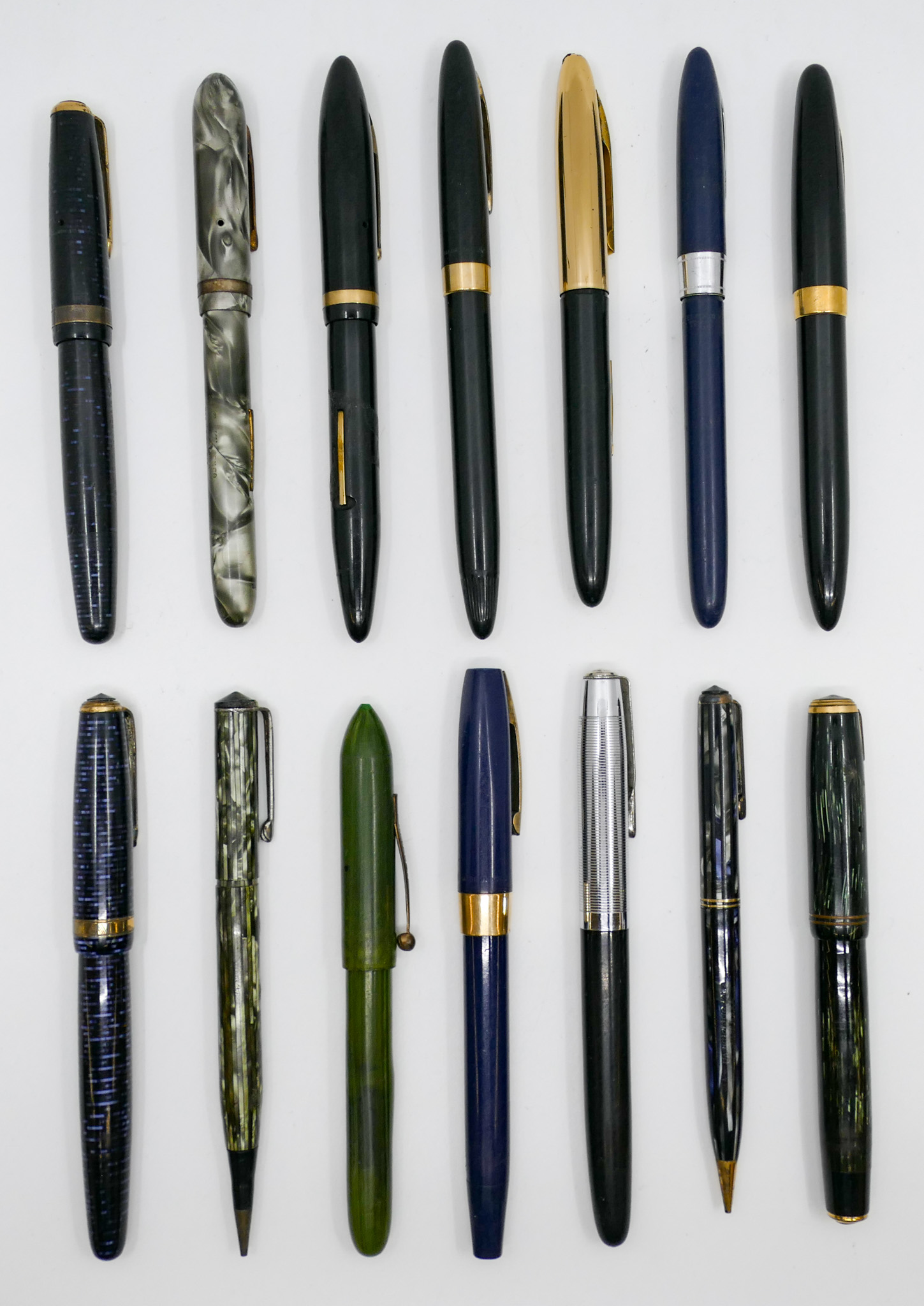 Appraisal: Box Vintage Parker Fountain Pens etc