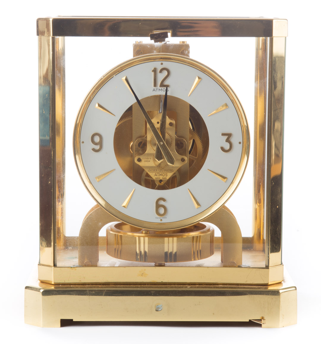 Appraisal: Jaeger LeCoultre Atmos clock in H Condition Wear to case