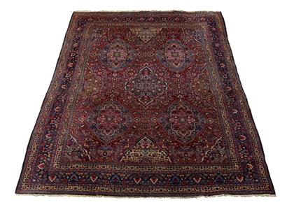 Appraisal: Mashad carpetnortheast persia circa nd quarter th century