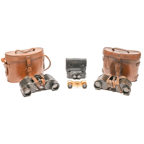 Appraisal: A pair of Zeiss x binoculars and a pair of