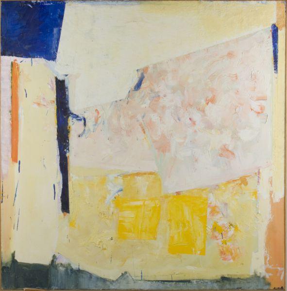 Appraisal: Frank O'Cain CA NY th c Abstract oil on canvas