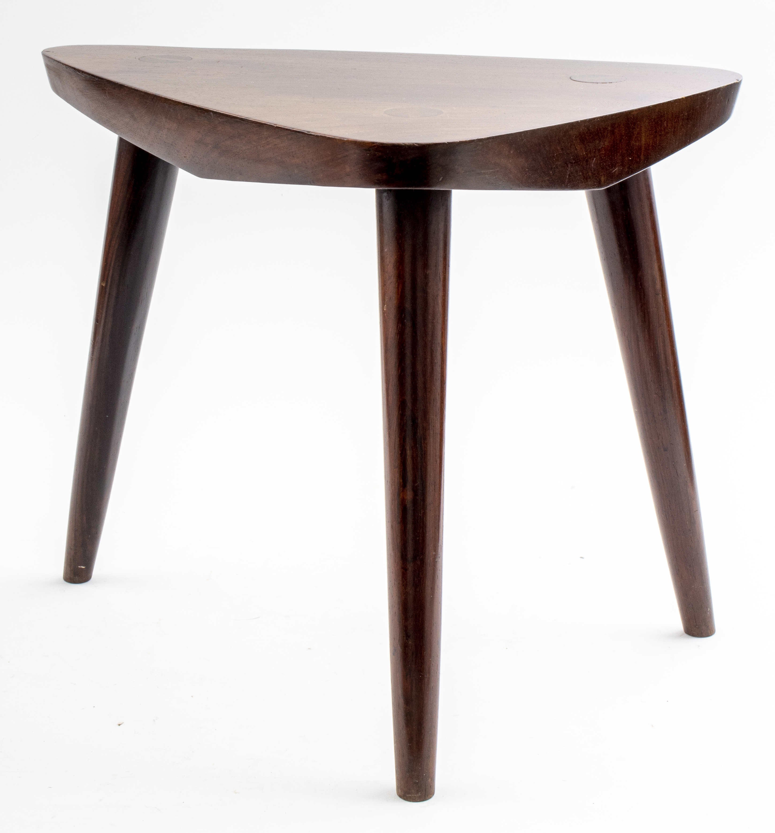 Appraisal: GEORGE NAKASHIMA MID CENTURY MODERN STOOL George Nakashima American -