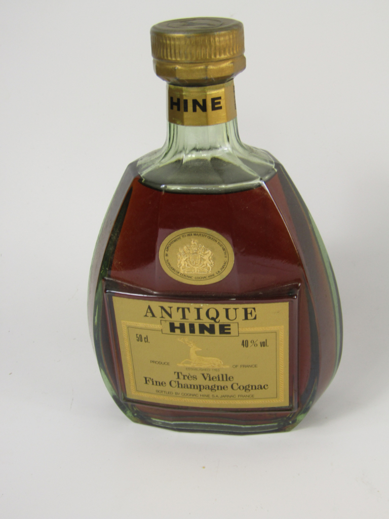 Appraisal: A bottle of Hine Tres Vieille Fine Champagne Cognac cl