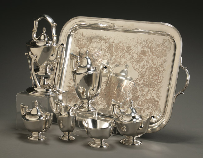 Appraisal: Towle Silversmiths Sterling Six-Piece Coffee and Tea Service Newburyport MA