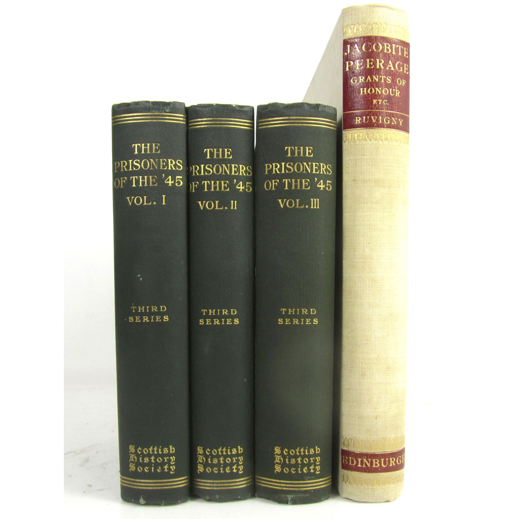 Appraisal: Jacobite History volumes including Ruvigny and Raineval Marquis of The