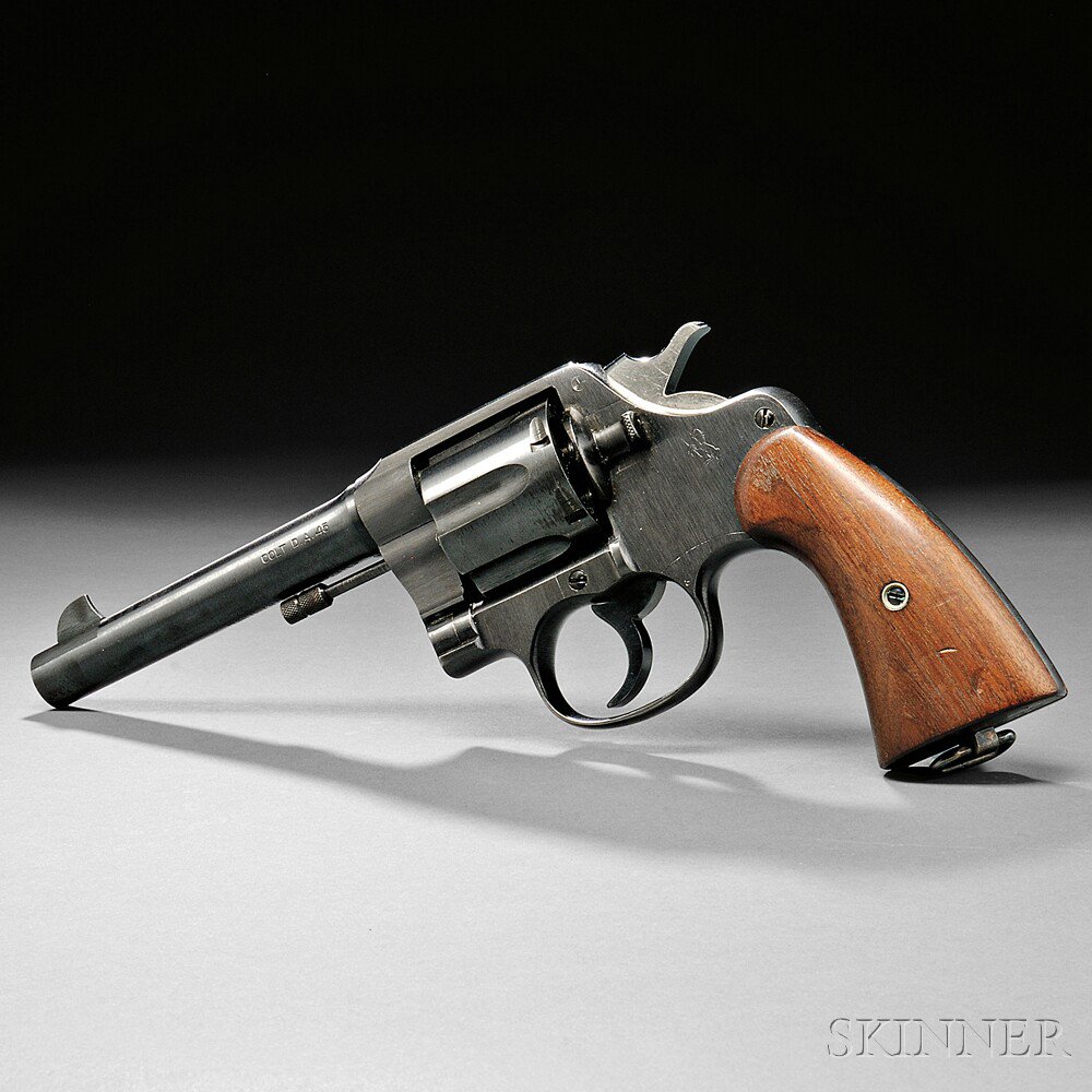 Appraisal: Colt Model Revolver c early th century serial number walnut