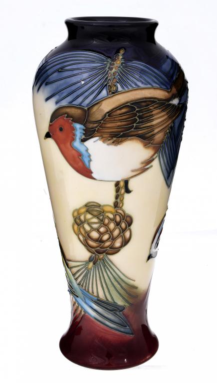 Appraisal: A MOORCROFT INGLESWOOD VASE DESIGNED BY PHILIP GIBSON cm h