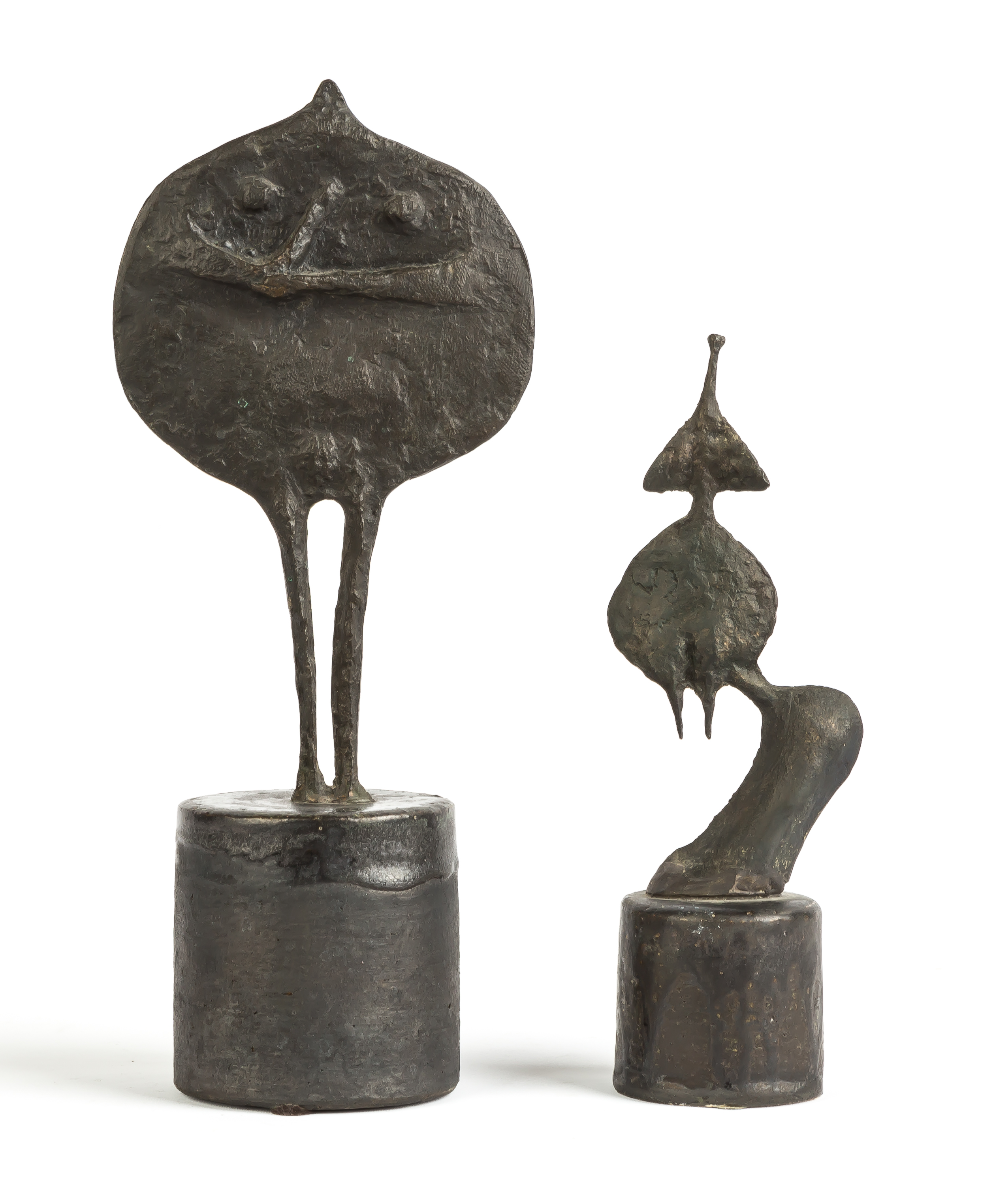 Appraisal: Ruth Duckworth British - Two Sculptures L Signed and numbered