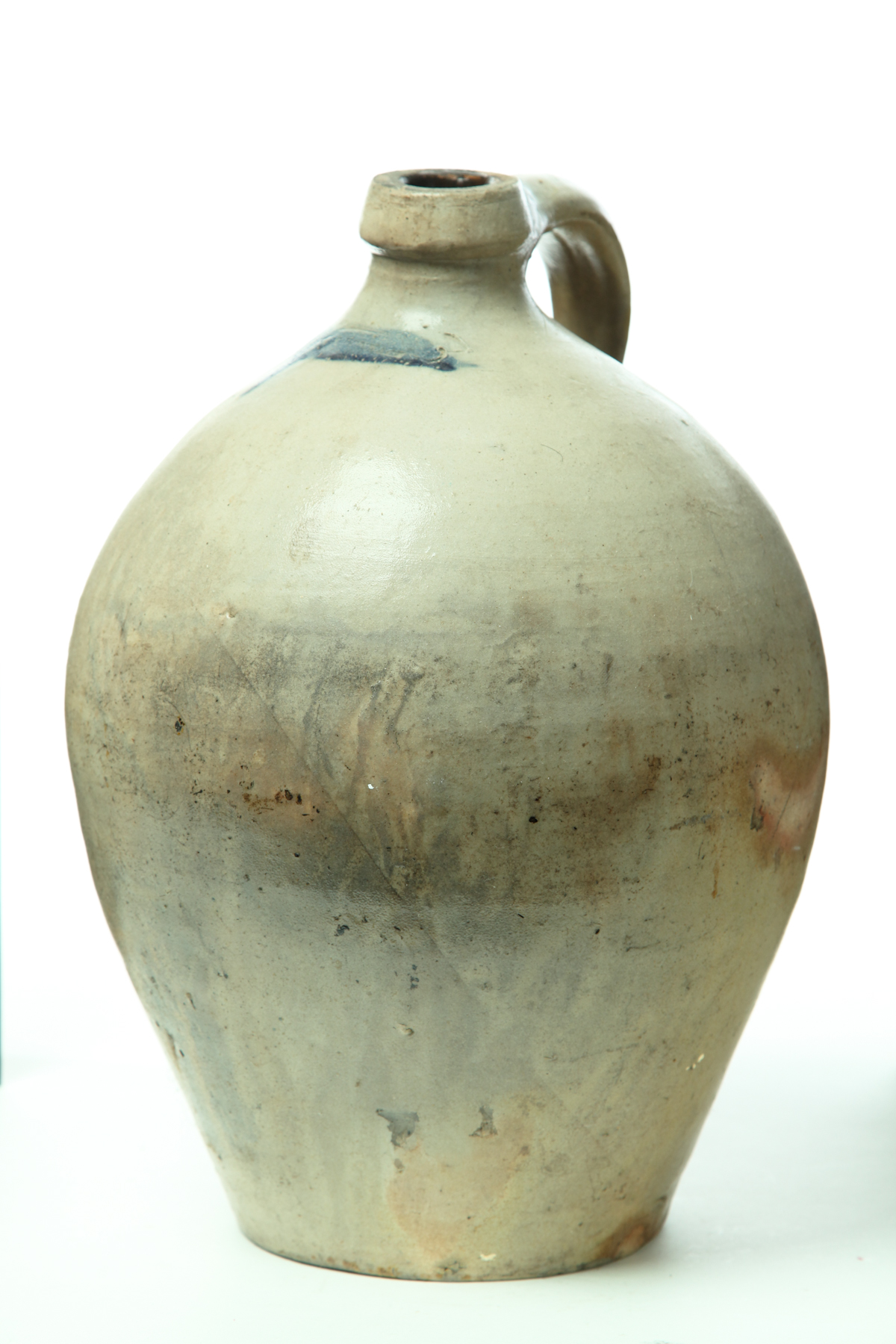 Appraisal: STONEWARE JUG J Bennage Mogadore Ohio nd quarter- th century