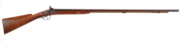 Appraisal: HILLIARD DOUBLE BARREL SHOTGUN Cal ga - ribbed bbls This