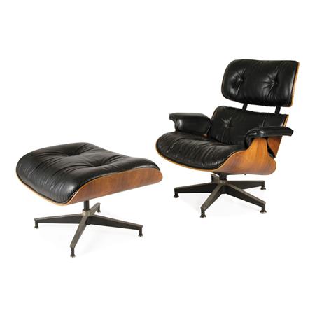 Appraisal: Charles and Ray Eames American - and - Lounge Chair