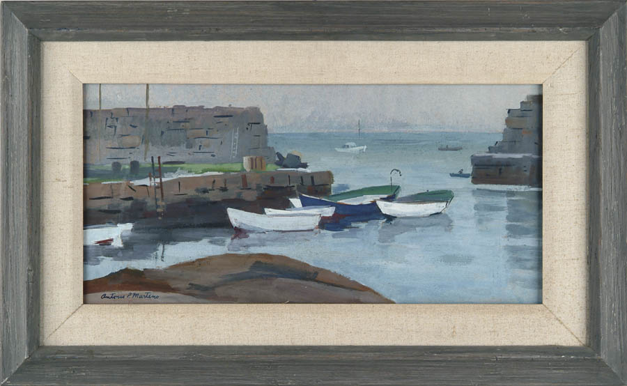 Appraisal: ANTONIO PIETRO MARTINO American - PIGEON COVE ROCKPORT Oil on