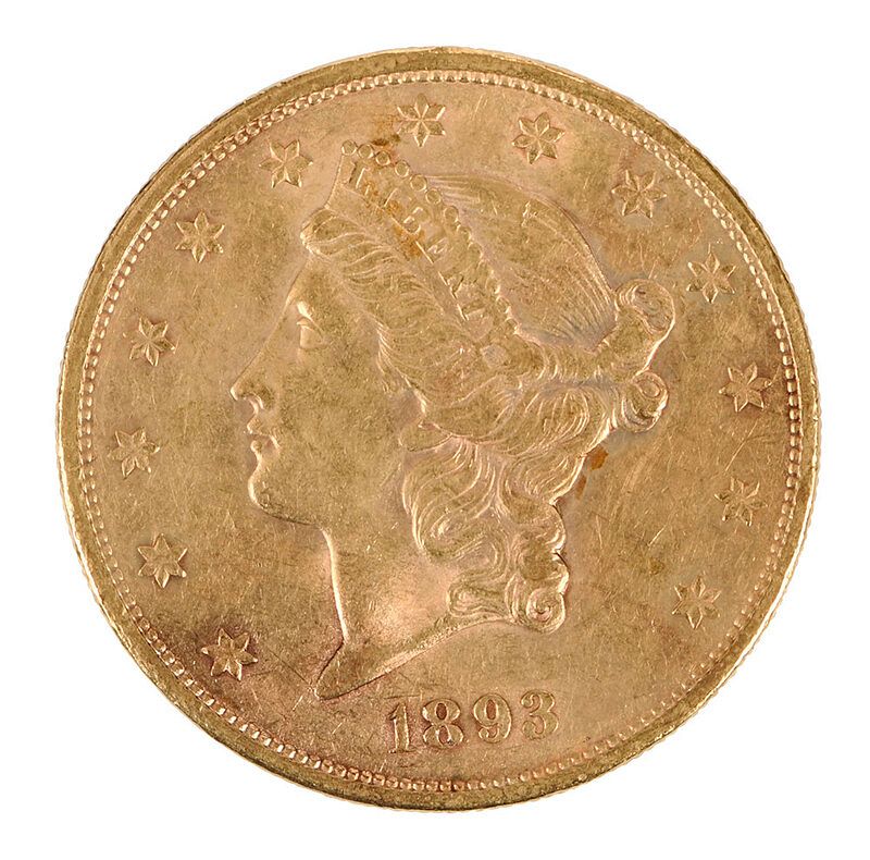 Appraisal: -S Gold Double Eagle Liberty Head design gold coin actual