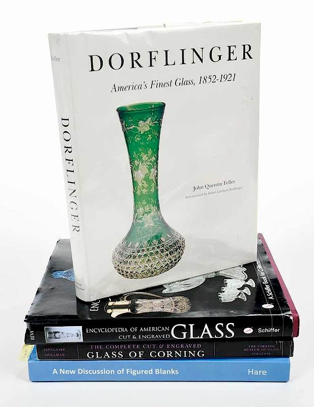 Appraisal: Approximately Cut Glass Books Catalogs The Decanter An Illustrated History