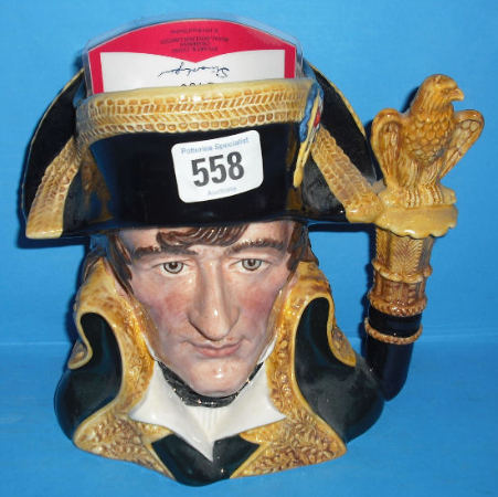 Appraisal: Royal Doulton Large Character jug Napoleon D limited edition with