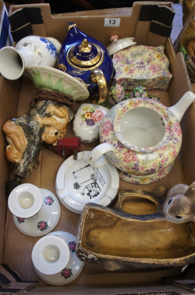 Appraisal: A collection of Pottery to include Lord Nelson Chintz ware