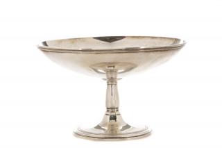 Appraisal: Tiffany Co Sterling Footed Compote Tiffany Co American founded circa