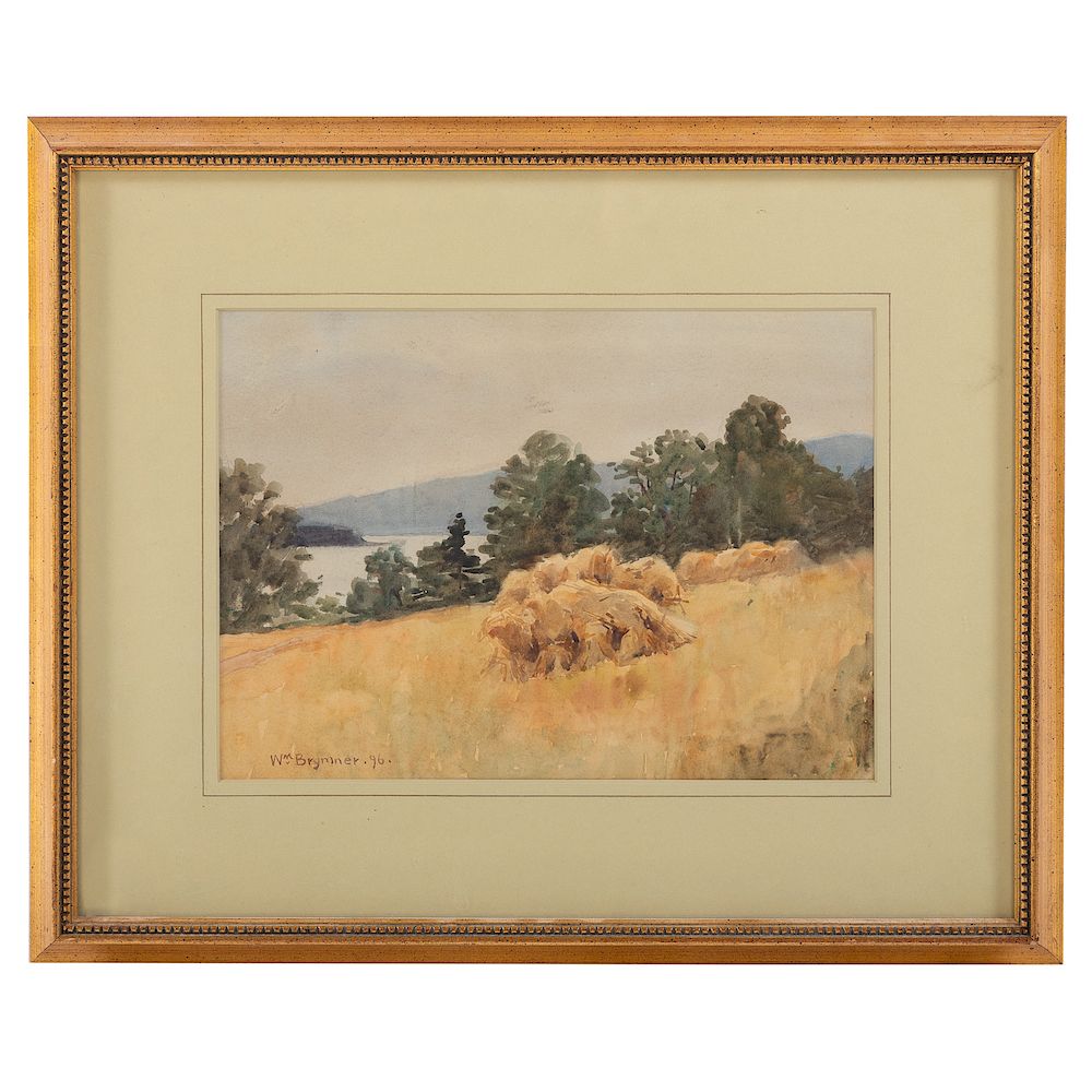 Appraisal: William Brymner Canadian Landscape Canadian - Watercolor on paper signed