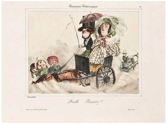 Appraisal: GRANDVILLE J J - and PIGAL Edme Jean - Illustrators