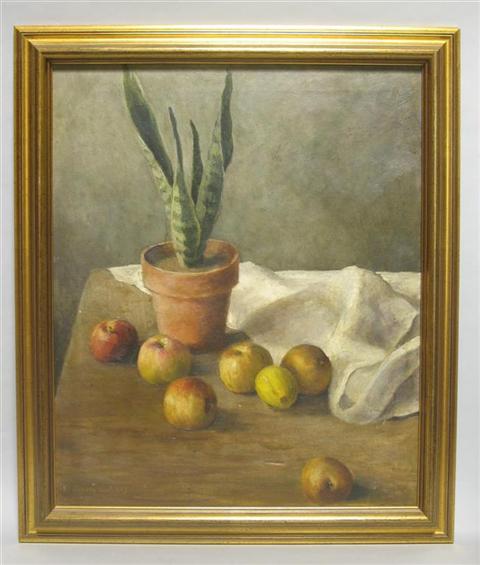 Appraisal: JOSEFA BACKUS AMERICAN - STILL LIFE OF FRUIT WITH A