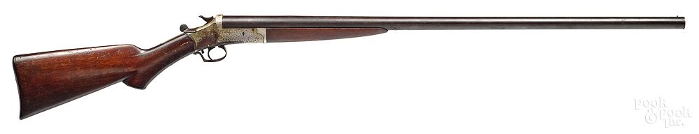 Appraisal: Two Iver Johnson single shot shotguns Two Iver Johnson single