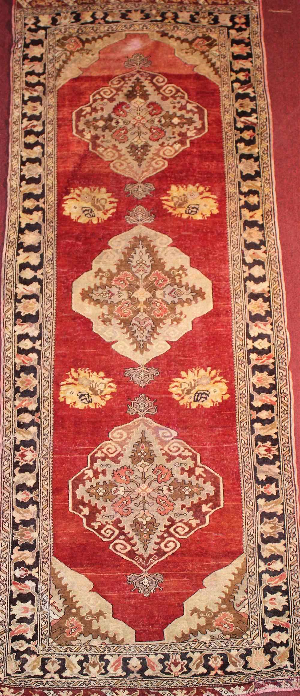 Appraisal: OUSHAK RUG approx ' '' x ' '' retail tag