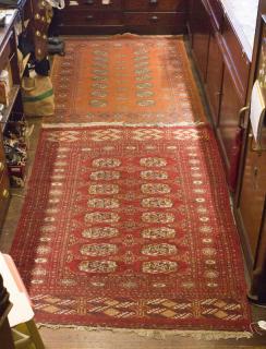 Appraisal: Middle Eastern Rugs Measures x the other ' x