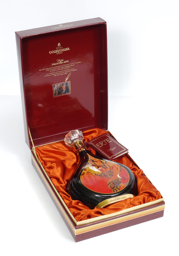 Appraisal: RARE ERTE BOTTLE FOR COURVOISIER VIGNE Created for famous cognac