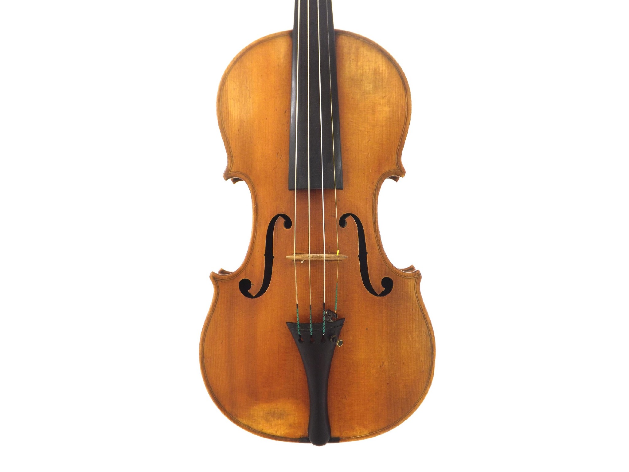 Appraisal: English violin by and labelled Made by G A Chanot