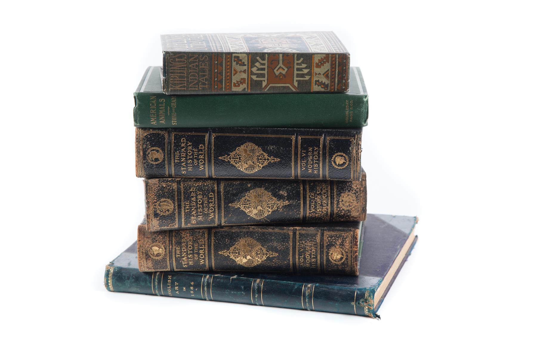 Appraisal: GROUP OF BOOKS Nineteenth century Includes English Art in American