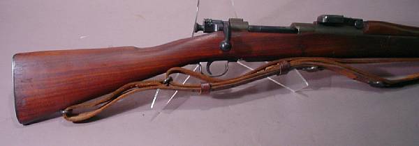 Appraisal: A U S Model Remington bolt action military rifle Serial