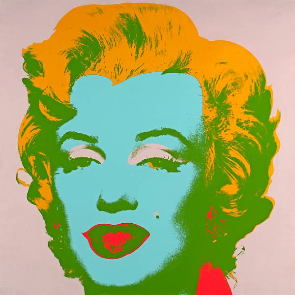 Appraisal: n a Andy Warhol American - Marilyn Monroe F S