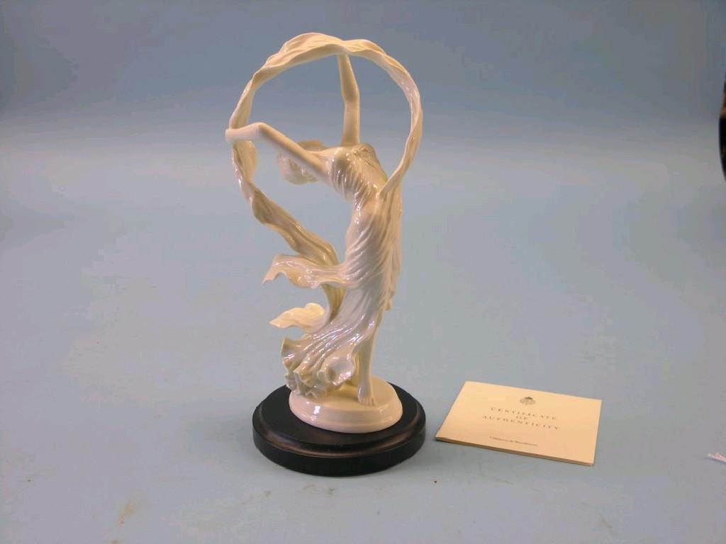 Appraisal: A Royal Worcester figure Spirit of the Dance limited edition