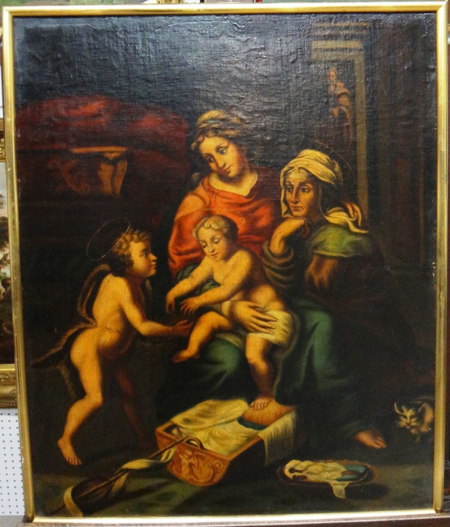 Appraisal: Italian School th th century The Madonna and child with