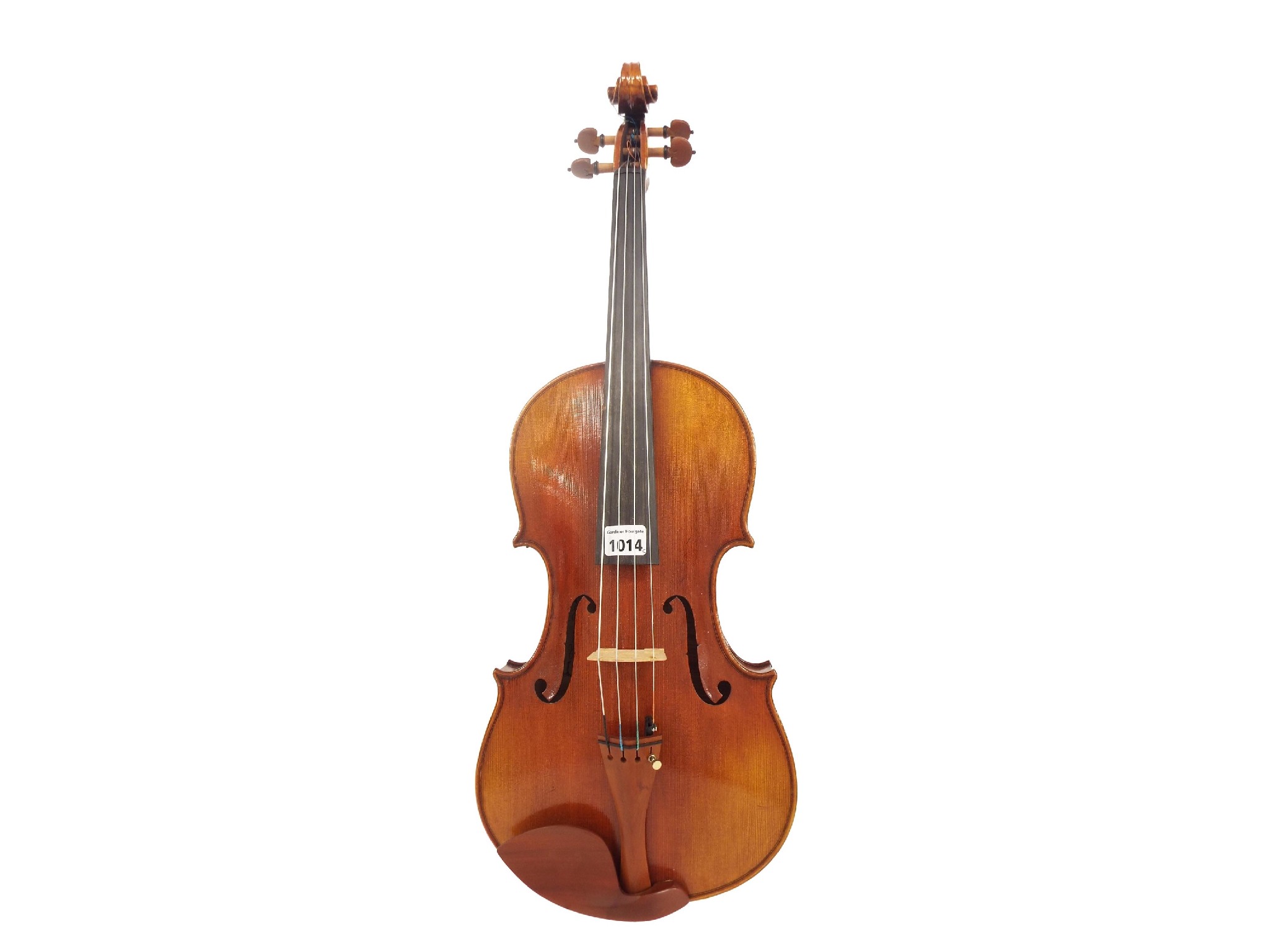 Appraisal: Contemporary viola labelled Ma Zhibin Workshop cm case