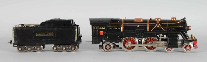 Appraisal: Lionel No Standard Gauge Engine Tender Description Includes original boxes