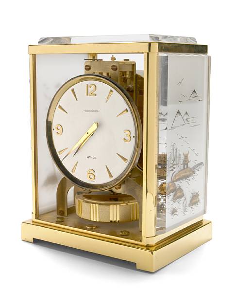 Appraisal: A Jaeger LeCoultre mantel clock losses height in