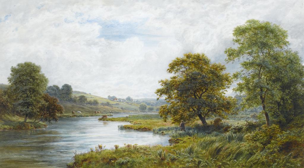 Appraisal: ROBERT ANGELO KITTERMASTER MARSHALL - A BEND IN THE RIVER