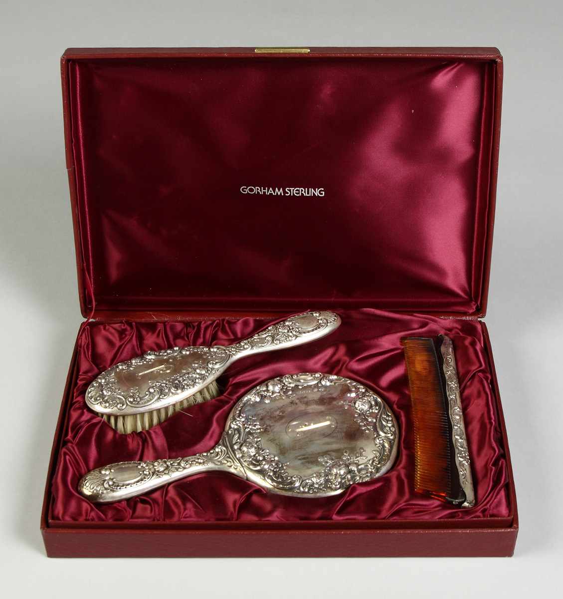 Appraisal: Gorham -pc Sterling Silver Dresser Set Original box Condition Very