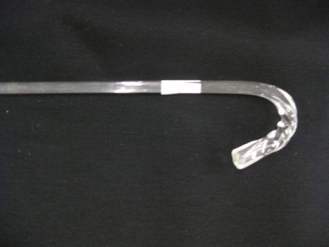 Appraisal: Victorian Art Glass Cane long clear