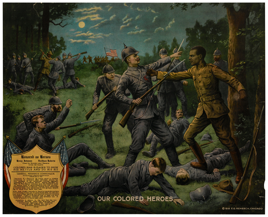 Appraisal: MILITARY Our Colored Heroes Henry Johnson Nedham Roberts Honored as