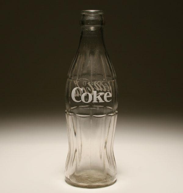 Appraisal: Large store display Coca Cola bottle Dated in the mold