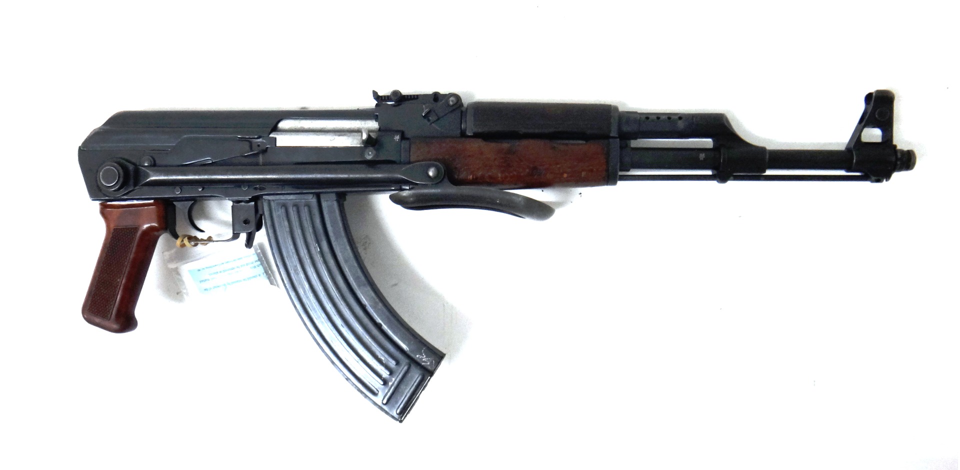 Appraisal: A mm Polish AK assault rifle with folding stock serial