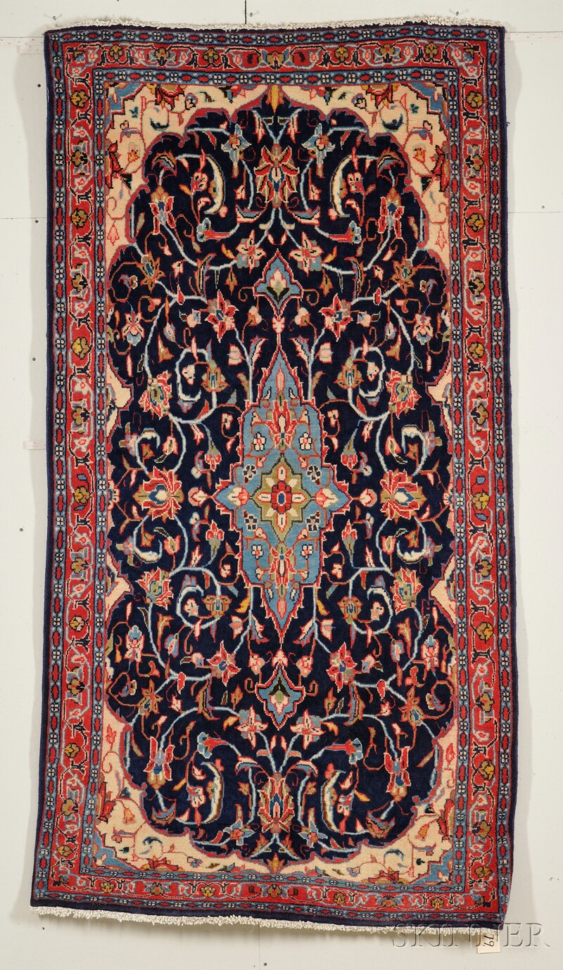 Appraisal: Sarouk Rug West Persia mid- th century ft in x