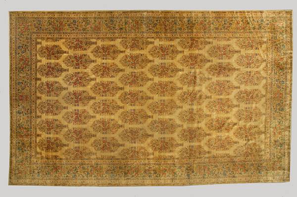 Appraisal: An Indo-Kerman carpet India early th century size approximately ft