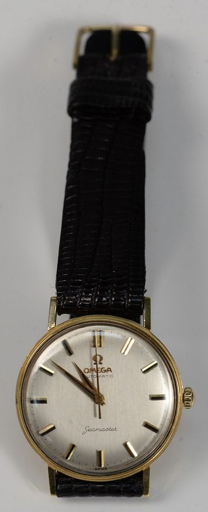 Appraisal: Omega Seamaster Automatic Wristwatch engraved George Armstrong from Colleagues New