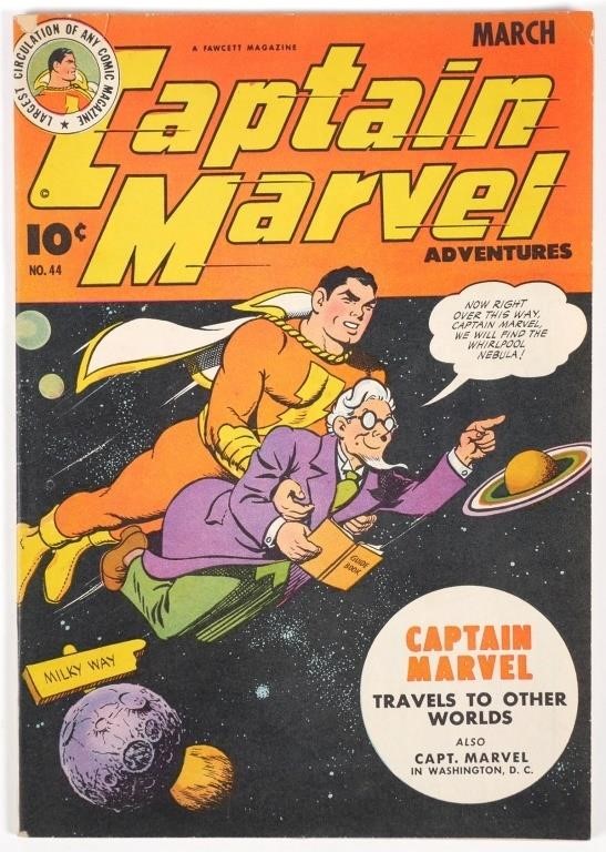 Appraisal: CAPTAIN MARVEL ADVENTURES Fawcett Magazine shipping info This item can