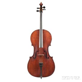 Appraisal: Violoncello c labeled GUSTAVE BERNARDEL Luthier du Conservatoire de Musique