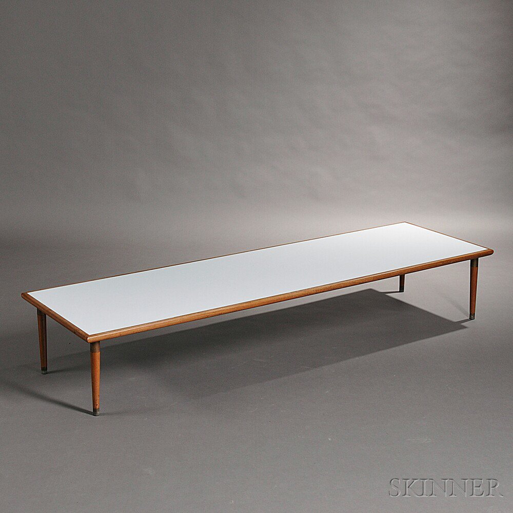 Appraisal: Ben Thompson for Design Research Coffee Table Laminate hardwood Long